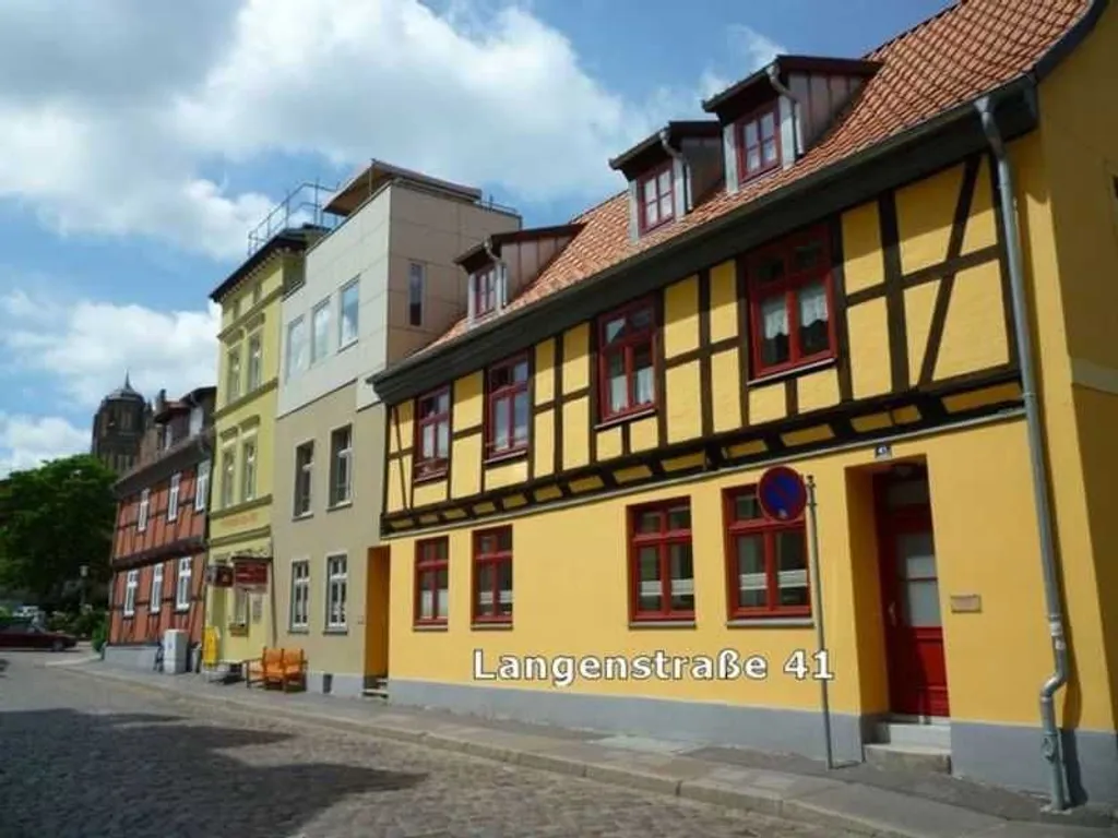Haus der Ferienwohnung Achterdeck 2 in der Frankenstraße