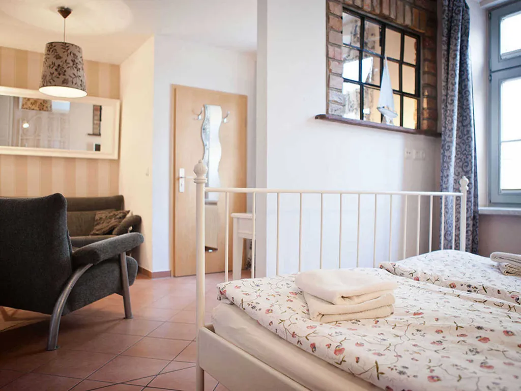 Wohn- und Schlafraum der Ferienwohnung Ostwind 1