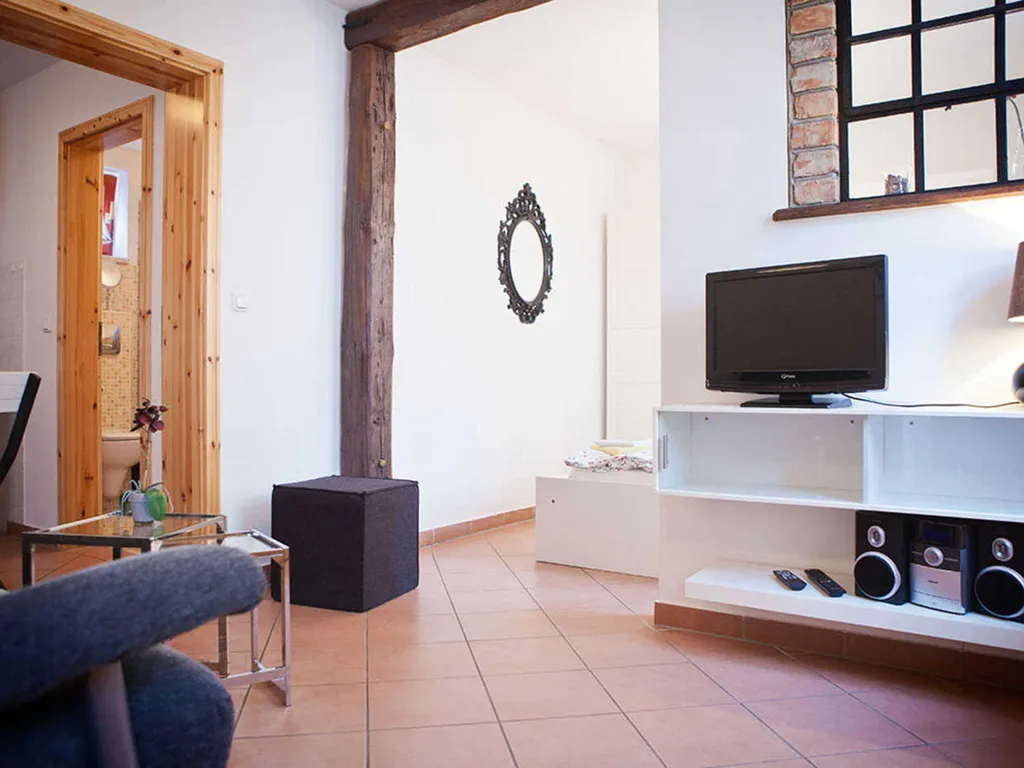 Wohn- und Schlafraum der Ferienwohnung Ostwind 2